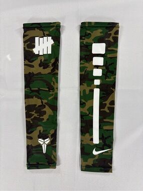 Nike Kobe Bryant Camo Arm Sleeves Set Green Black